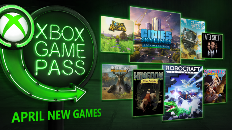 Xbox Game Pass April Update