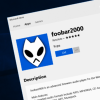 В магазине Microsoft Store появился проигрыватель foobar2000