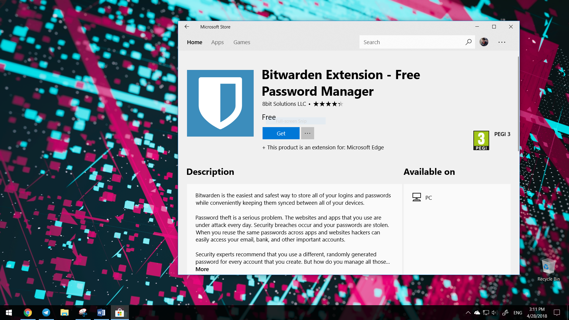 bitwarden app