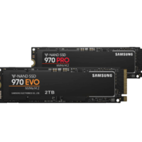 Samsung представила новые NVMe SSD 970 Pro и 970 Evo
