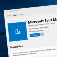 Microsoft выпустила приложение для создания собственных шрифтов