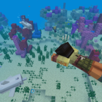 Вышла первая часть обновления Minecraft Update Aquatic