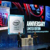 Intel представила юбилейный Core i7-8086K