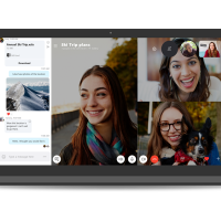 В Skype появилась возможность объединить входящий звонок с текущим