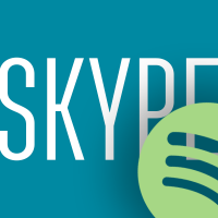 В Skype появилась интеграция со Spotify