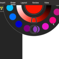 Microsoft готовит новый селектор цвета для Word Mobile