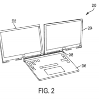 Dell запатентовала ноутбук с двумя экранами