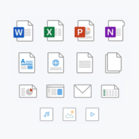 Microsoft представила новые иконки для файлов Office