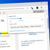 Microsoft Edge теперь умеет читать страницы на 24 языках