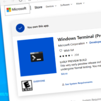Вышло обновление Windows Terminal 0.8