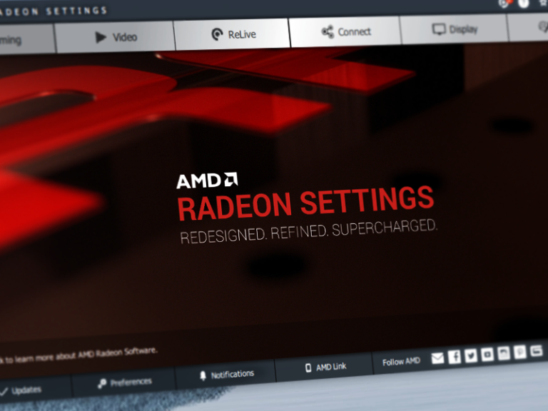 amd radeon settings host application download