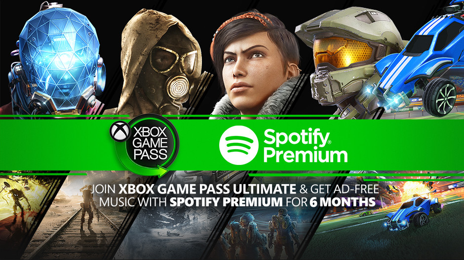 Microsoft дарит 6 месяцев Spotify Premium при покупке Xbox Game Pass за $1