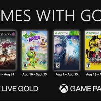 Xbox Live Gold — Август 2021