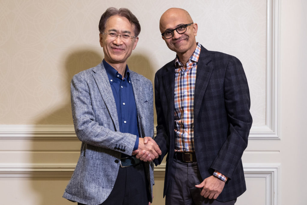 Sony и Microsoft изучает возможность стратегического партнёрства