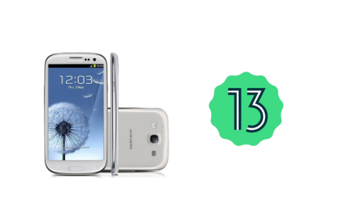 Android 13 для Samsung Galaxy S III