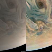 Астрономы показали настоящий цвет Юпитера
