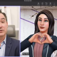 В видеозвонках в Microsoft Teams можно будет заменить себя 3D-аватаром начиная с мая