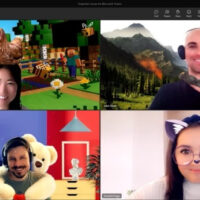 В Microsoft Teams появилась поддержка AR-эффектов Snapchat Lenses — на голову можно надеть ушки или целую курицу