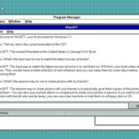 ChatGPT теперь доступен для 30-летней Windows 3.1
