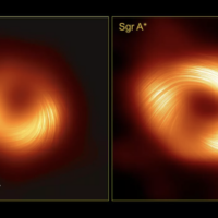 Получено новое изображение чёрной дыры в центре Млечного Пути [ФОТО]