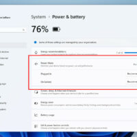 В Windows 11 появятся новые настройки электропитания. Что они дадут?