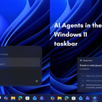 Microsoft добавила ИИ-агента на панель задач Windows 11