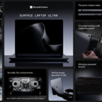 Представлен Surface Laptop Ultra — это самый мощный ноутбук Microsoft, и он получил процессор Nvidia RTX Spark
